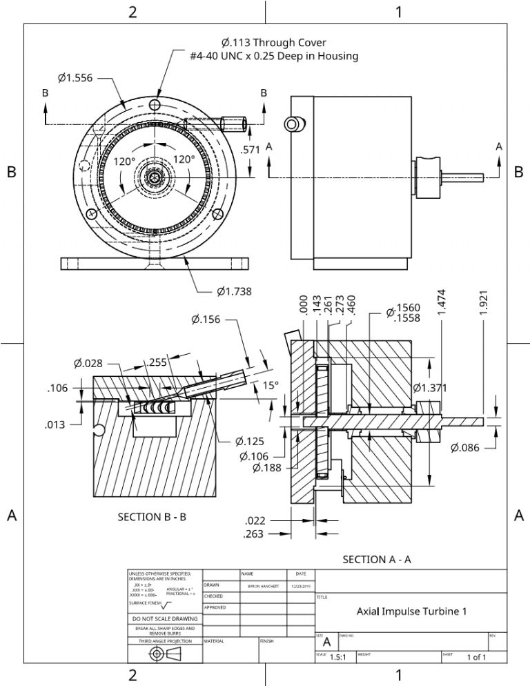 Axial Turbine 2